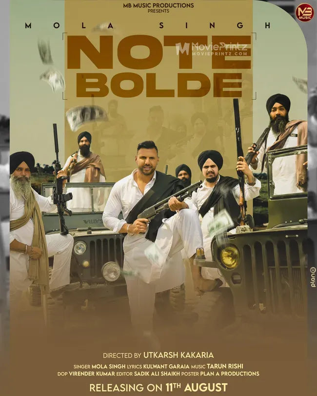 Note Bolde (Music Video) Mola Singh Poster