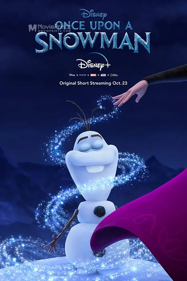 Once Upon a Snowman Poster