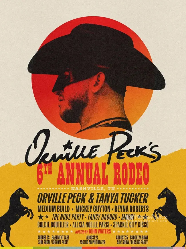 Orville Peck's 6th Annual Rodeo Poster