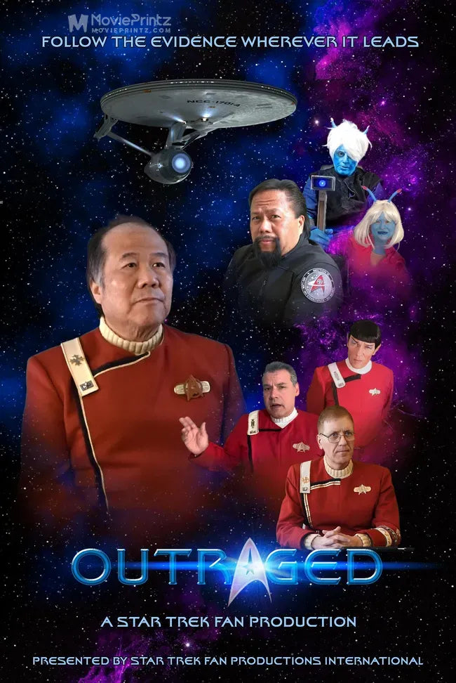 OUTRAGED - A Star Trek Fan Production Poster