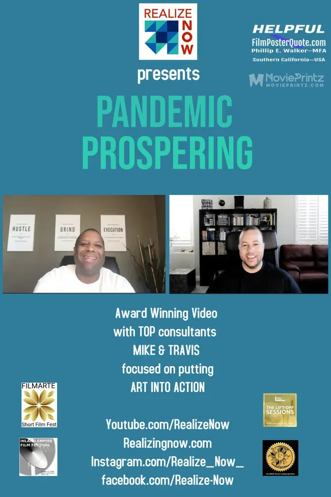 Pandemic Prospering I Poster