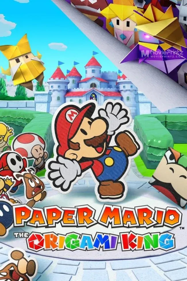 Paper Mario: The Origami King Poster