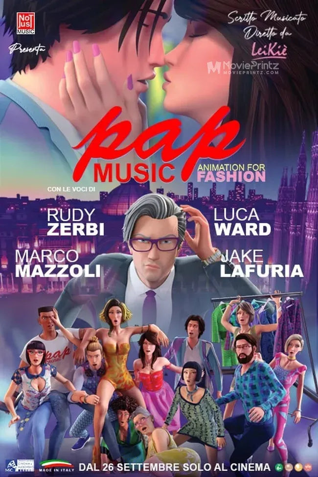 PAPmusic - Animation for Fashion Poster