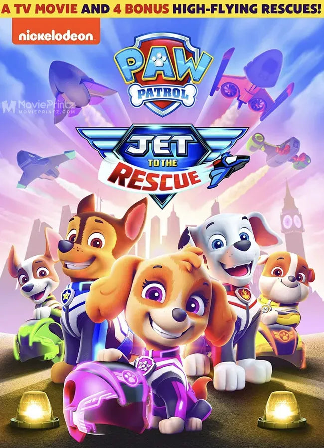 PAW Patrol: Jet to the Rescue Poster