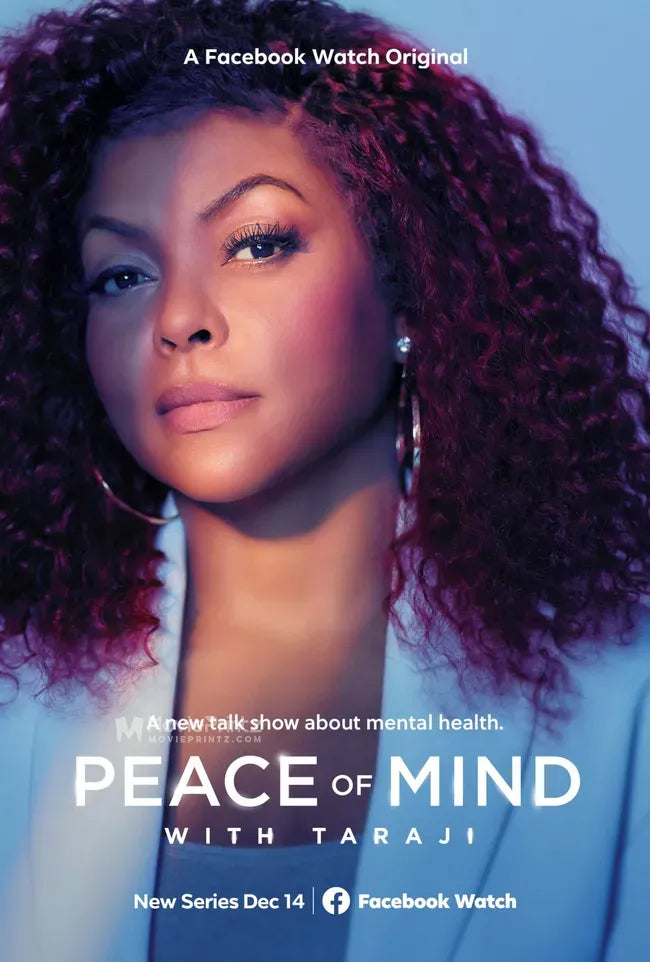 Peace of Mind with Taraji Poster