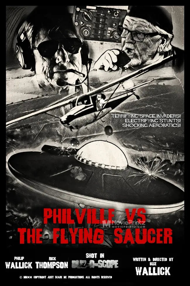 Philville vs the Flying Saucer Poster