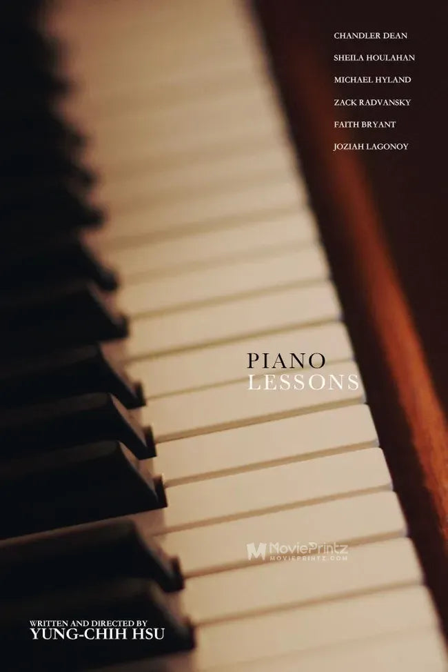 Piano Lessons Poster