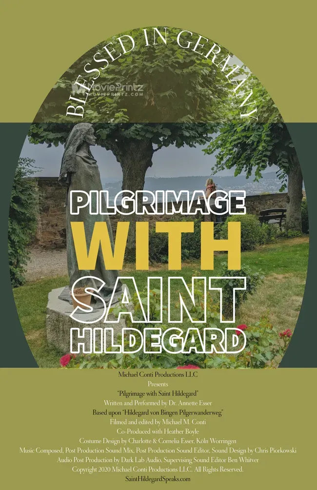 Pilgrimage with Saint Hildegard Poster