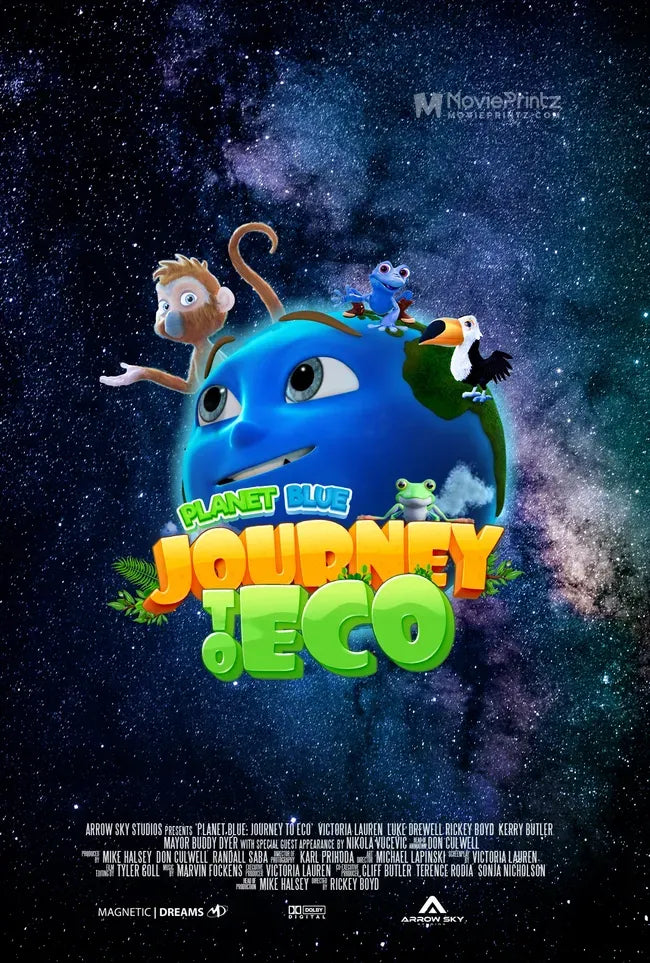 Planet Blue: Journey to Eco Poster