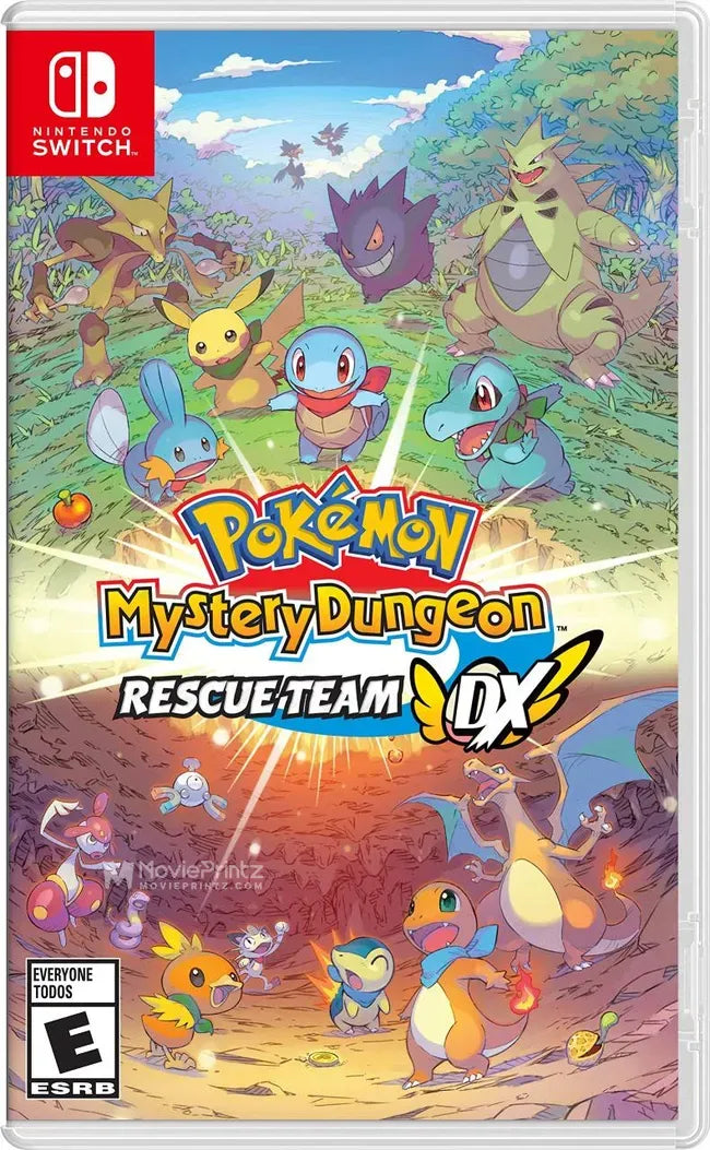 Pokemon fushigi no danjon: Kyuujotai DX Poster