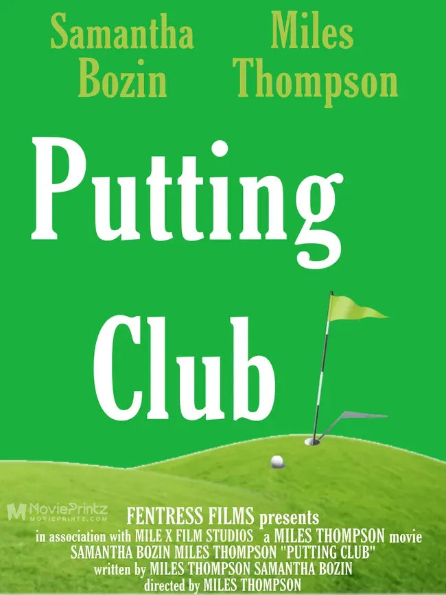 Putting Club Poster