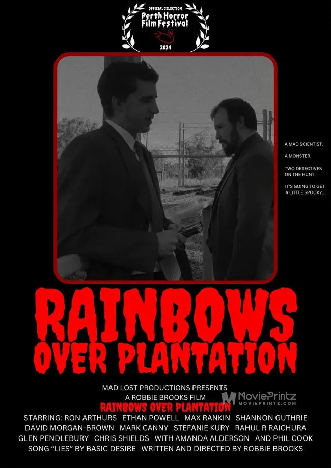 Rainbows Over Plantation Poster