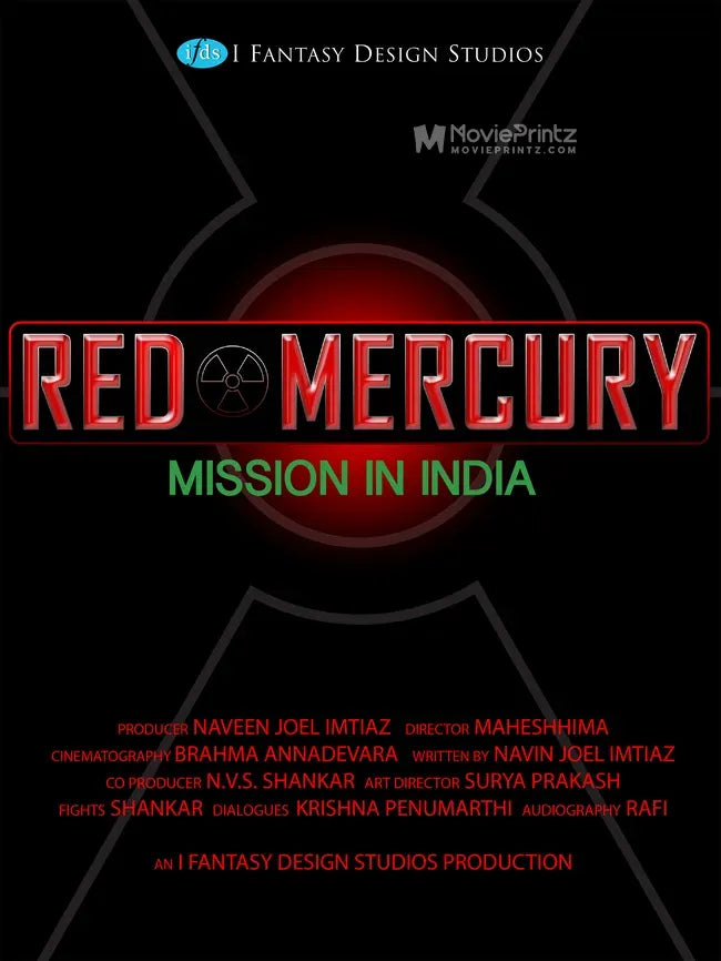 Red Mercury Mission in India Poster