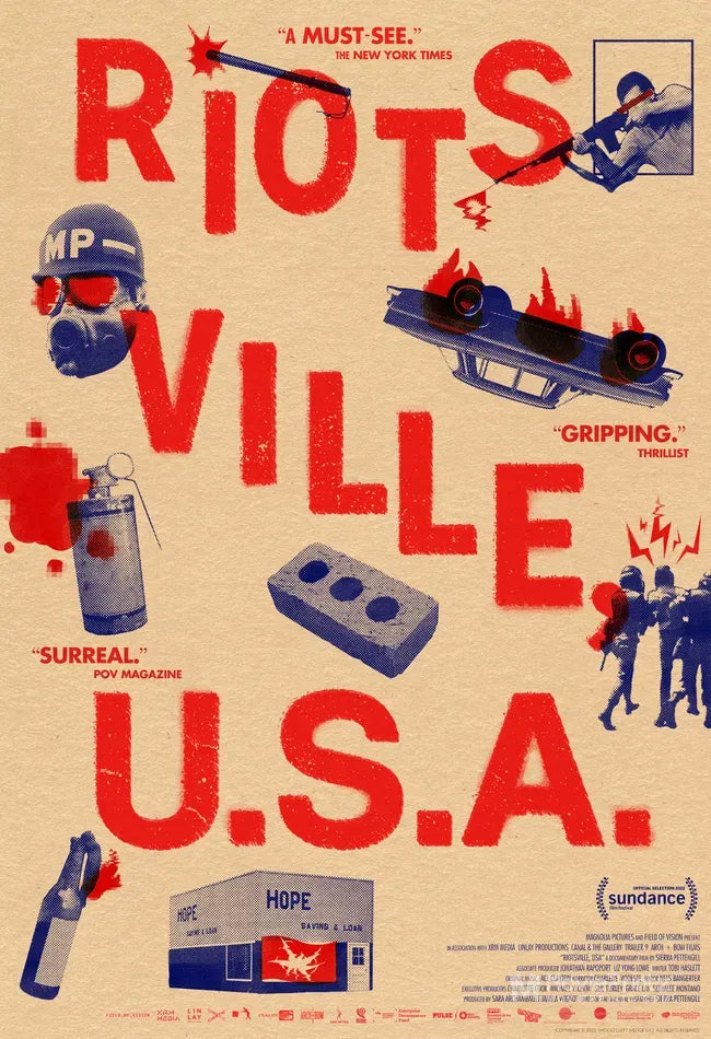 Riotsville, U.S.A. Poster