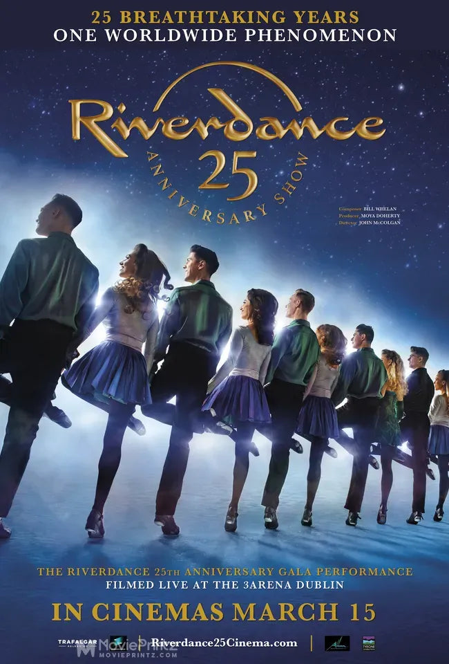 Riverdance 25th Anniversary Show Poster