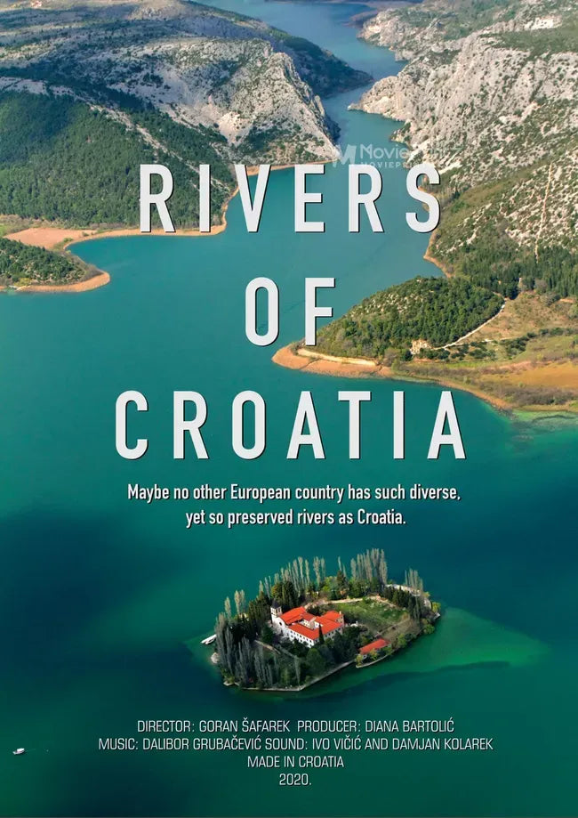 Rivers of Croatia Poster