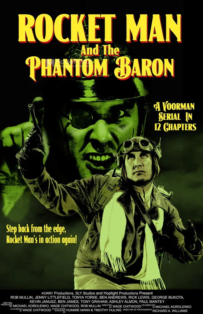 Rocket Man and the Phantom Baron Poster