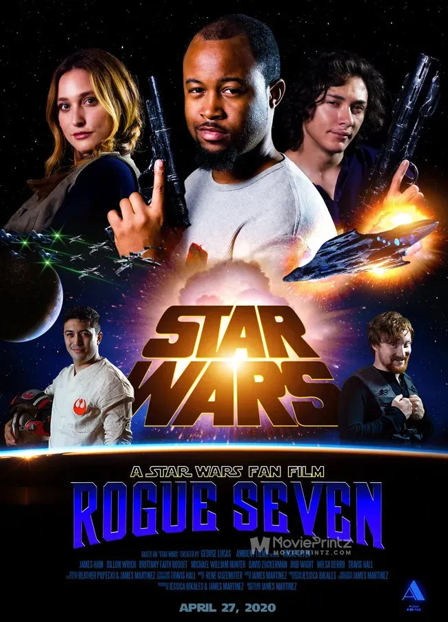 Rogue Seven: A Star Wars Fan Film Poster