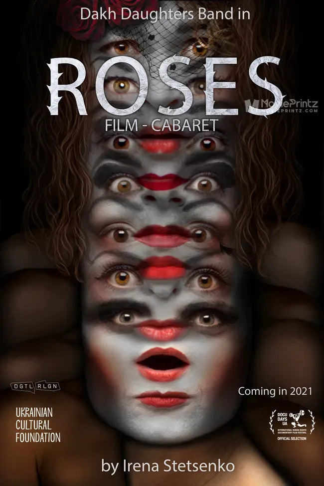 Roses. Film-Cabaret Poster