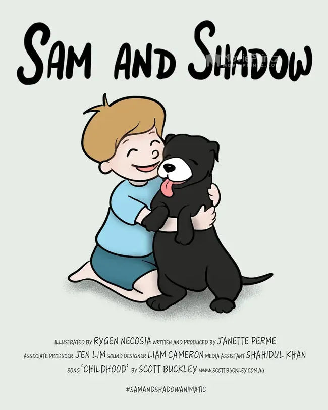 Sam and Shadow Poster