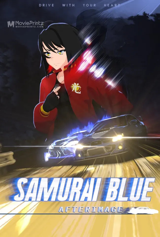 Samurai Blue: Afterimage Poster