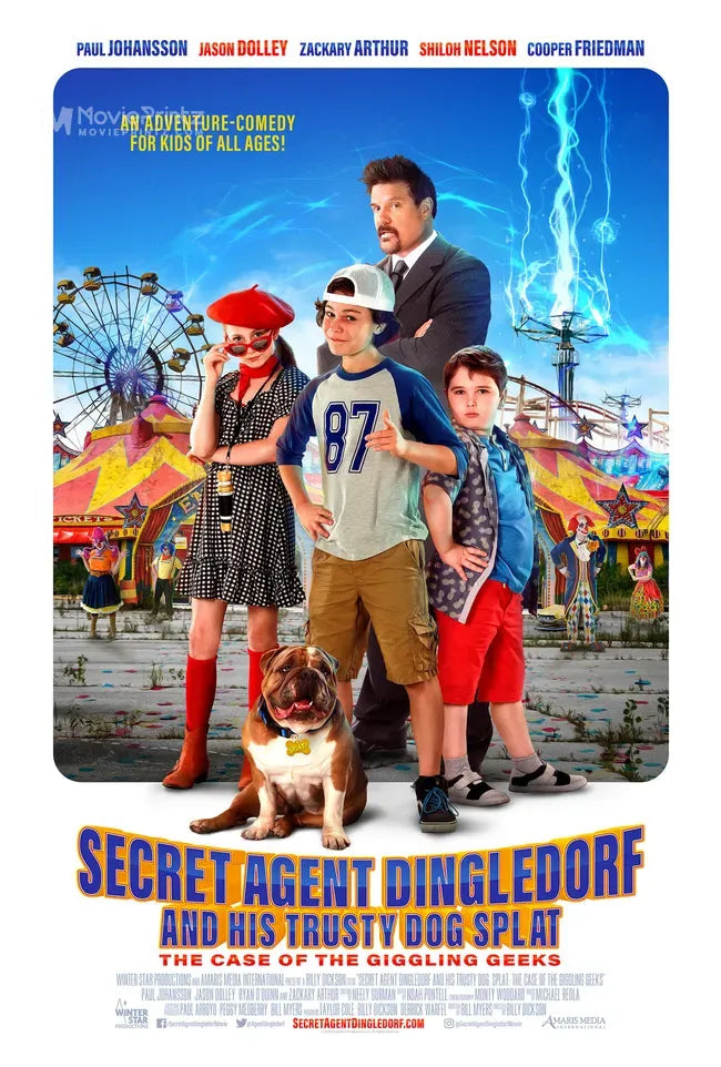 Secret Agent Dingledorf and His Trusty Dog Splat Poster