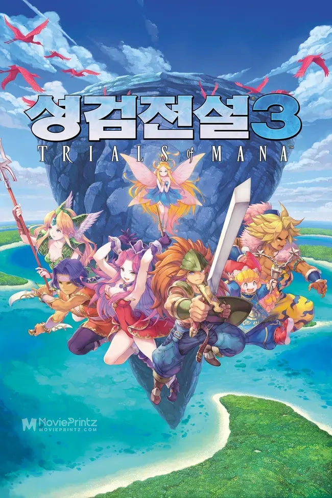 Seiken densetsu 3: Trials of Mana Poster