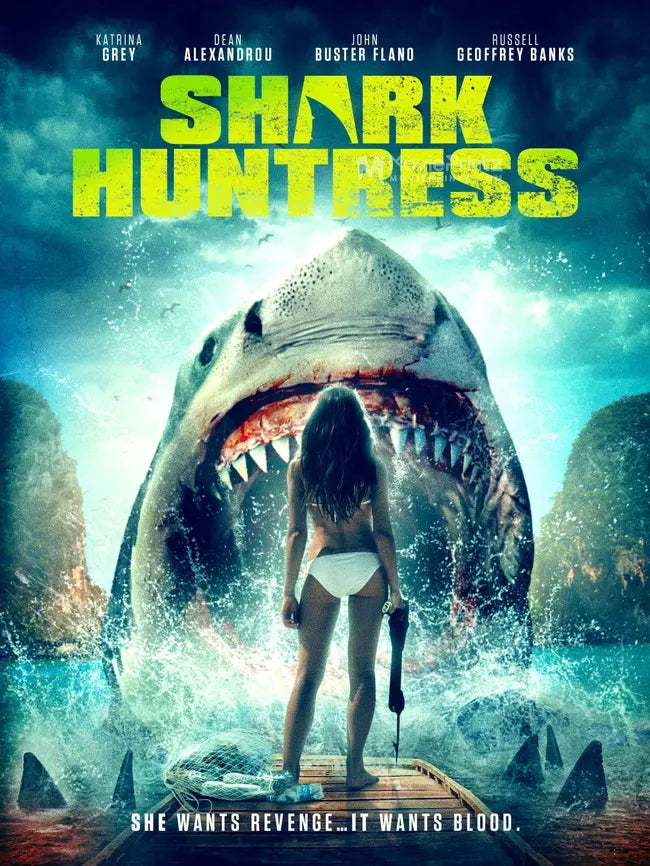 Shark Huntress Poster