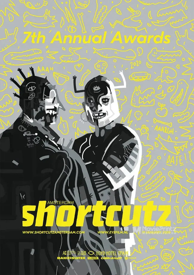 Shortcutz Amsterdam Annual Awards Poster