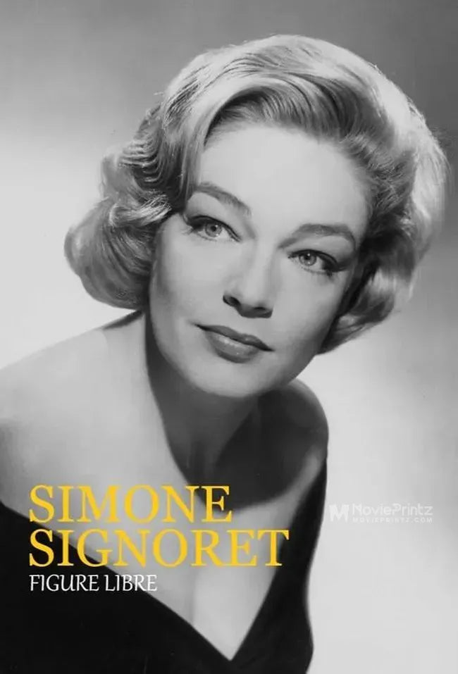 Simone Signoret, figure libre Poster