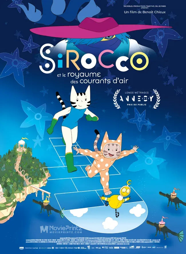 Sirocco et le royaume des courants d'air Poster