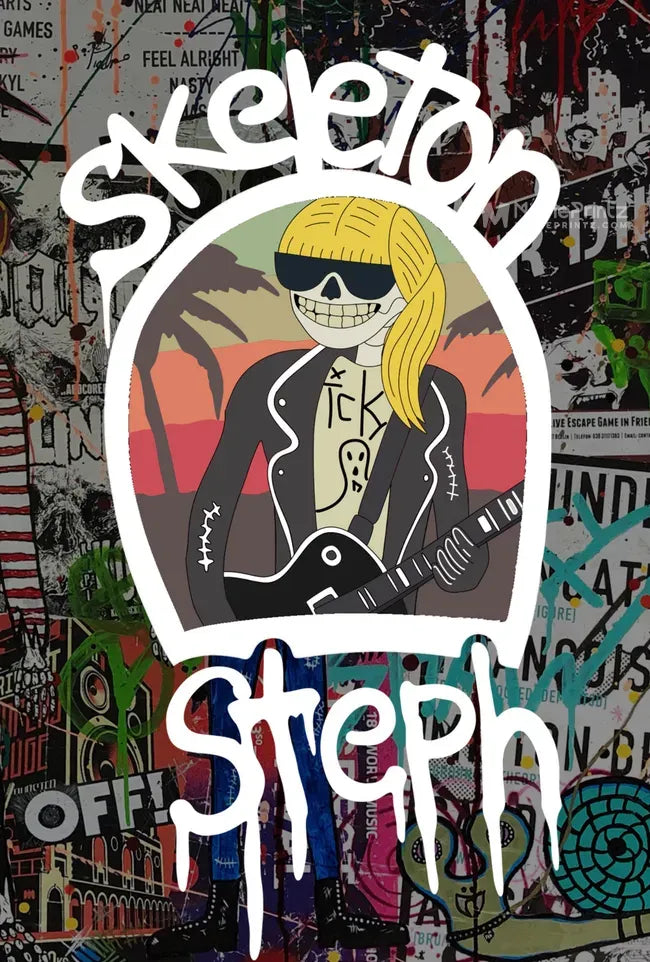 Skeleton Steph Poster