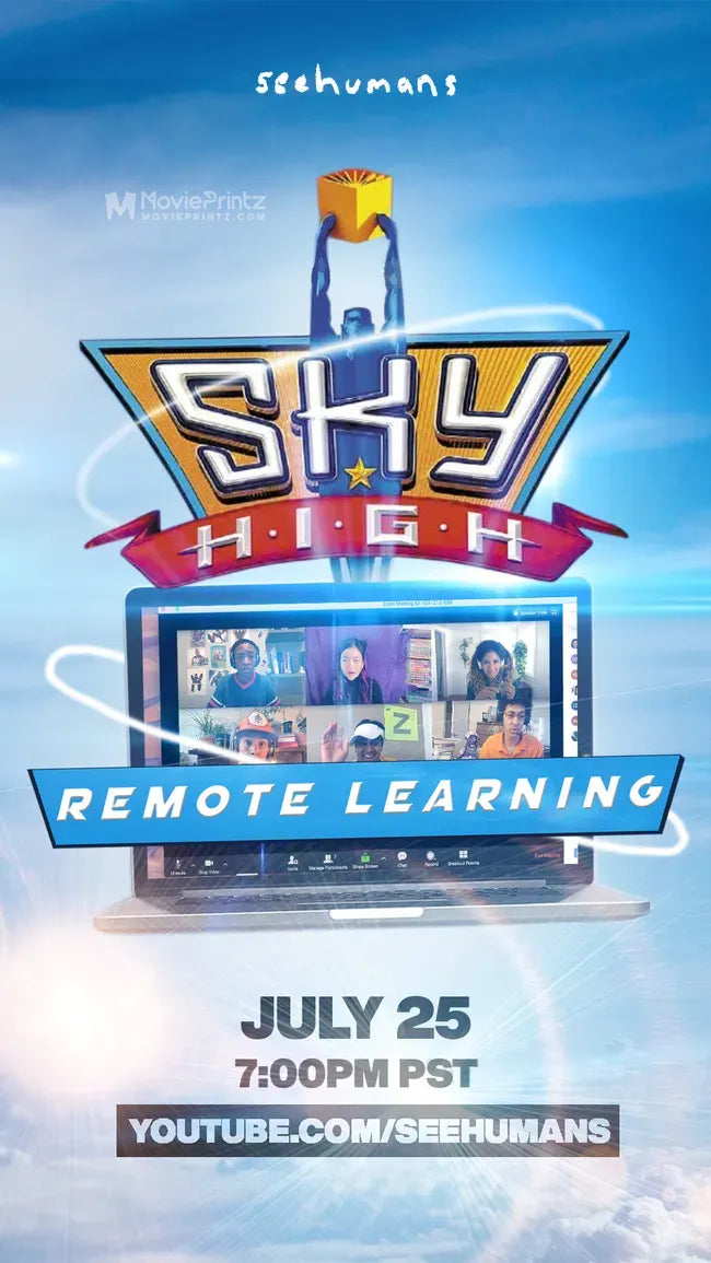 Sky High: Remote Learning Poster