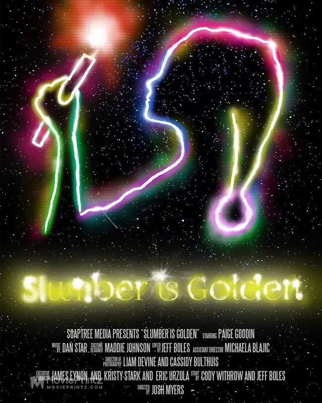 Slumber Is Golden Poster