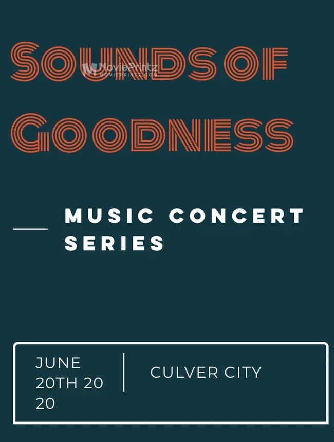 Sounds of Goodness Poster