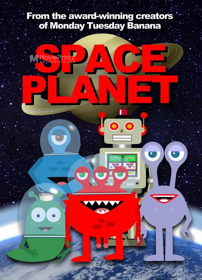 Space Planet Poster