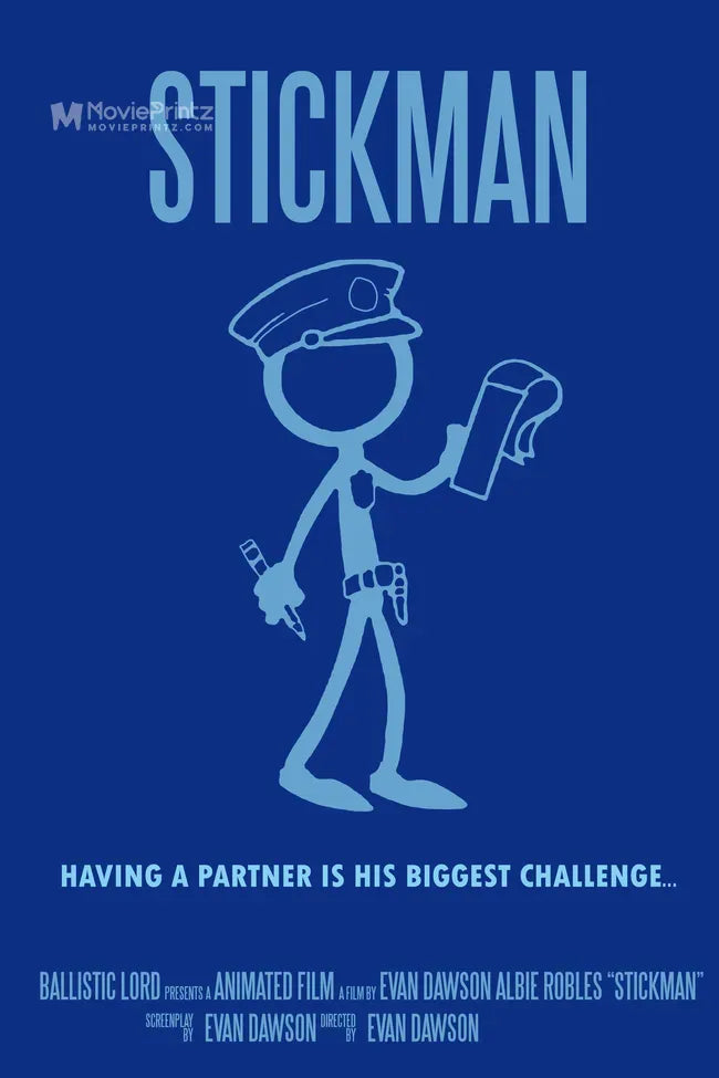 StickMan Poster