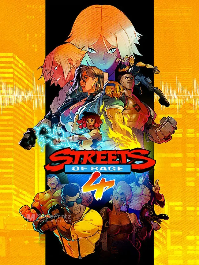 Streets of Rage 4 Poster