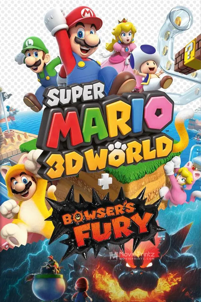 Super Mario 3D World + Bowser's Fury Poster