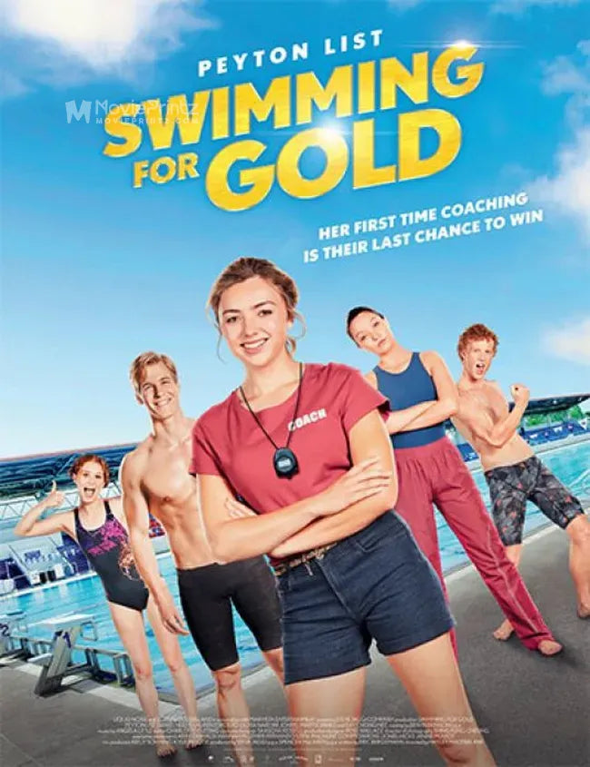 Swimming for Gold Poster