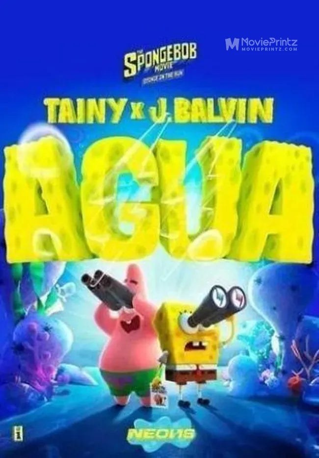 Tainy & J Balvin: Agua Poster