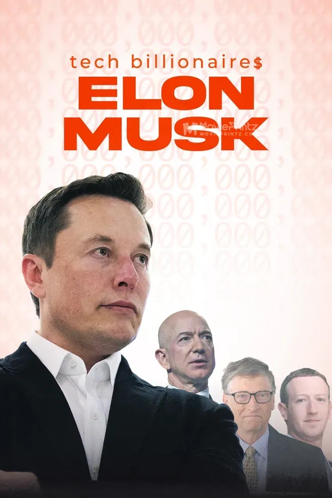 Tech Billionaires: Elon Musk Poster