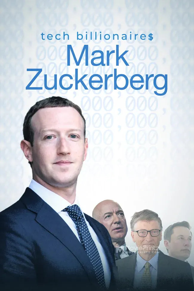 Tech Billionaires: Mark Zuckerberg Poster