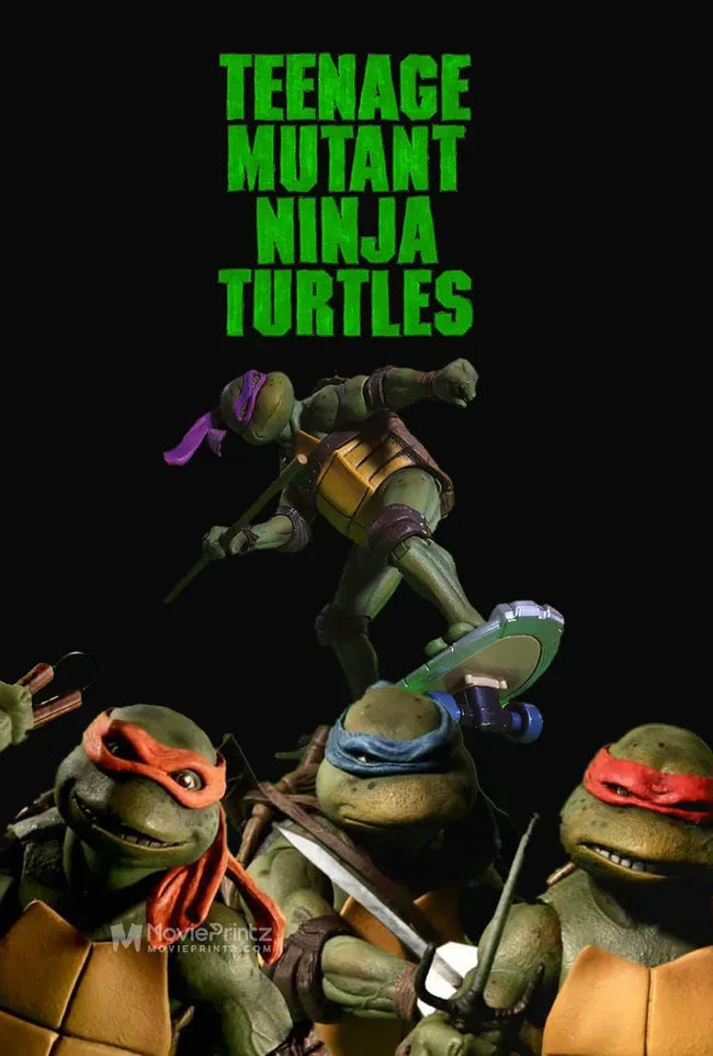 Teenage Mutant Ninja Turtles 1: Stop Motion Tribute Poster