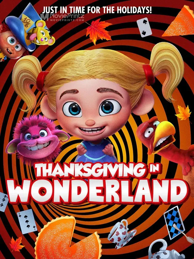 Thanksgiving in Wonderland Poster