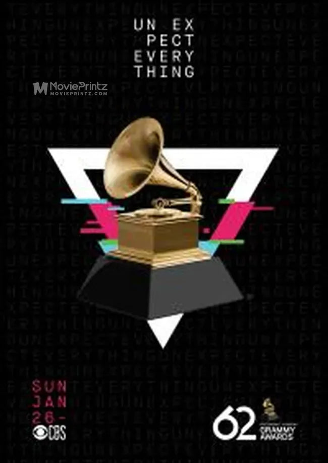 The 62nd Grammy Awards Poster