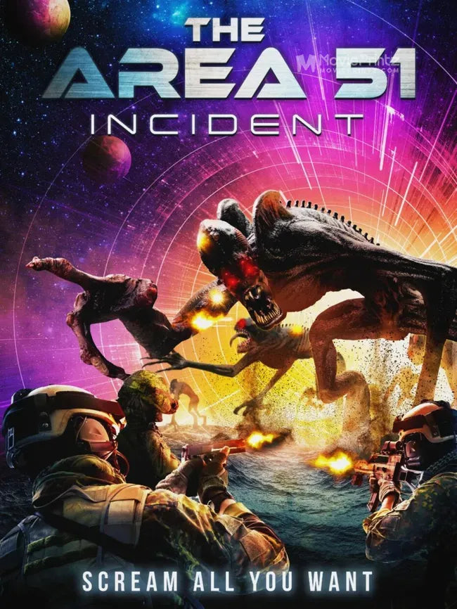 The Area 51 Incident Poster