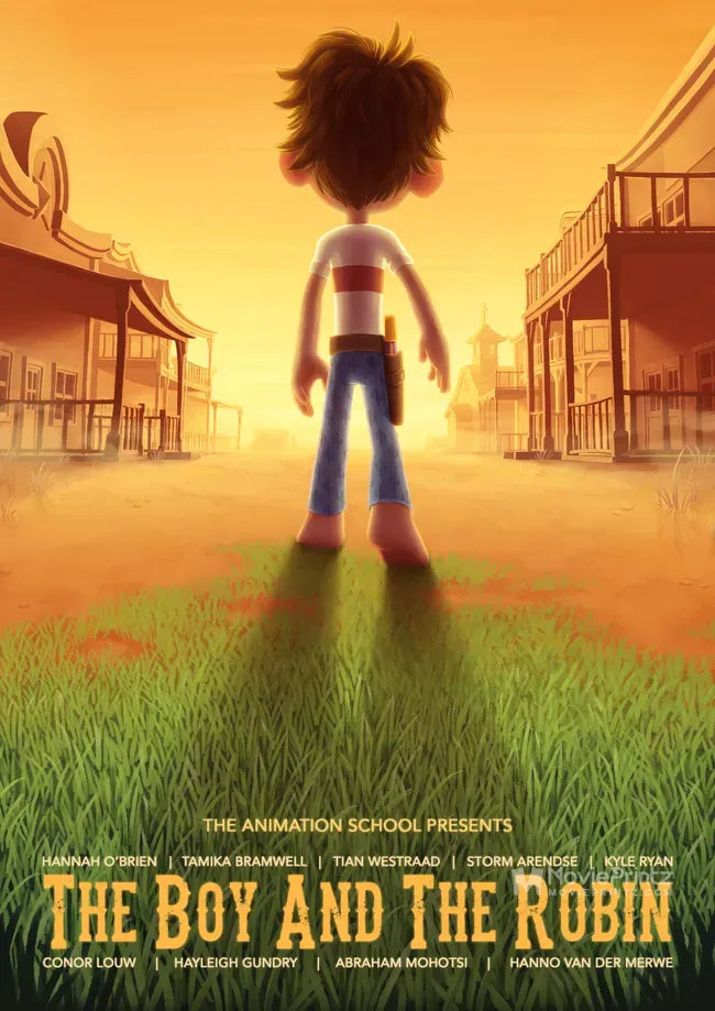 The Boy and the Robin Poster