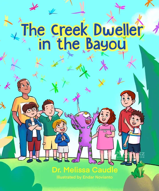 The Creek Dweller in the Bayou Poster