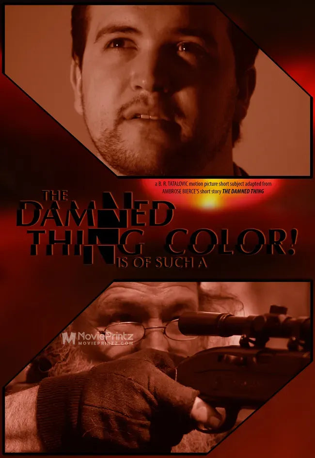 The Damned Thing Is of Such a Color! Poster